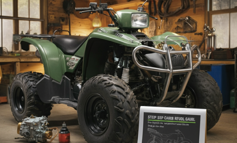 1999 arctic cat 500 4x4 carb rebuild primer